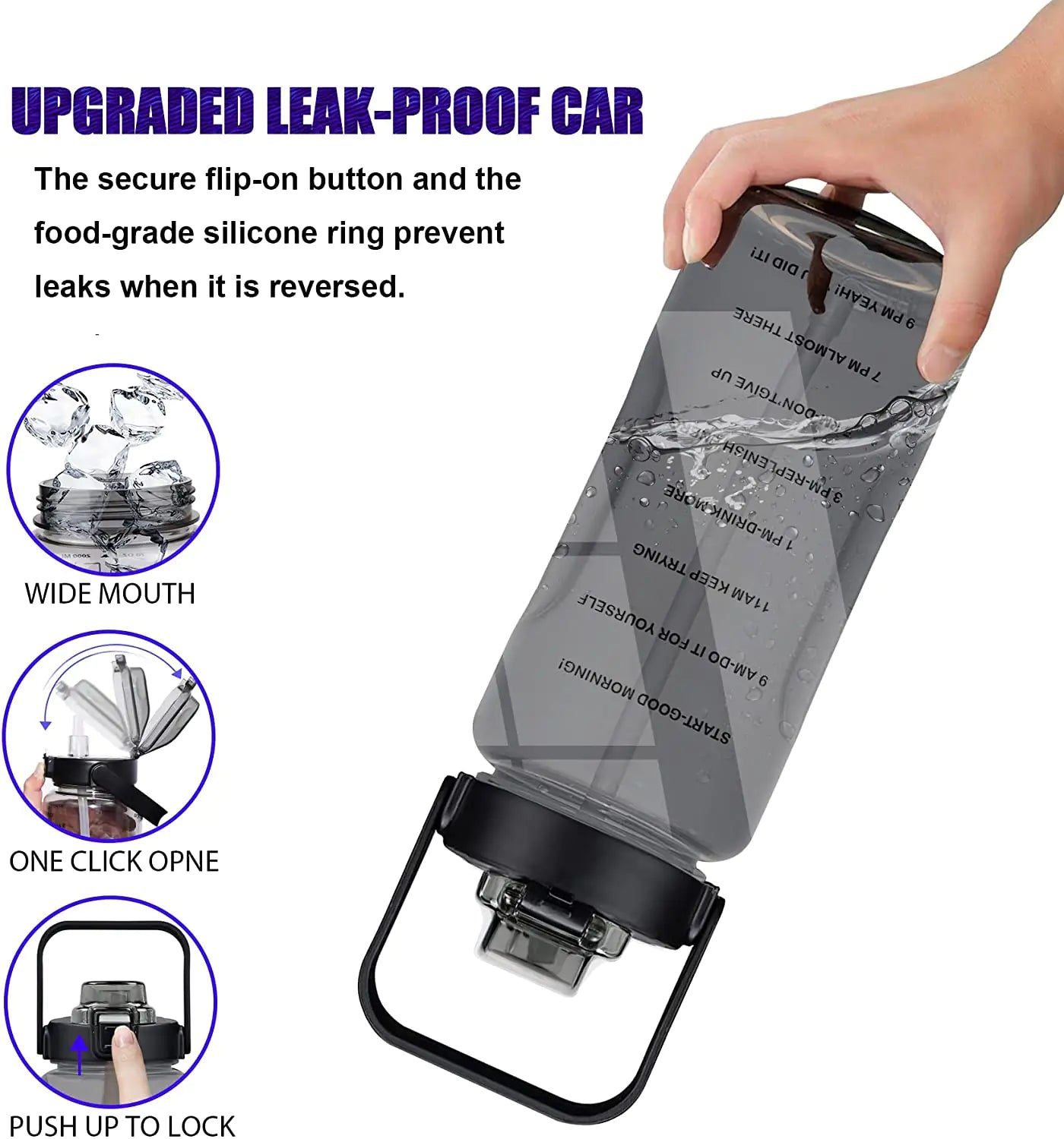 Travel Water Bottle set