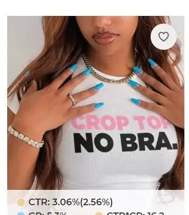 “B!TCH#S IS WEIRD” Crop Top