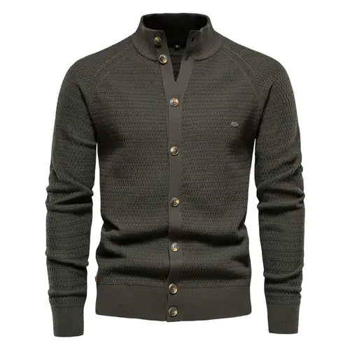 Button Up Men's Cardigan