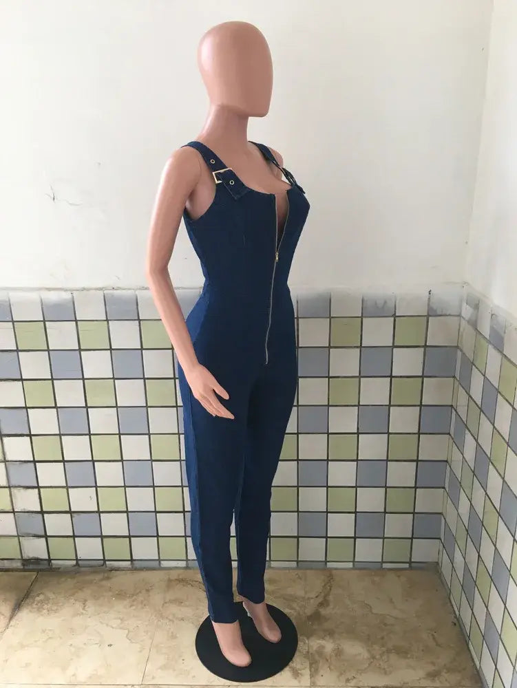 Daisy Denim Jumpsuit