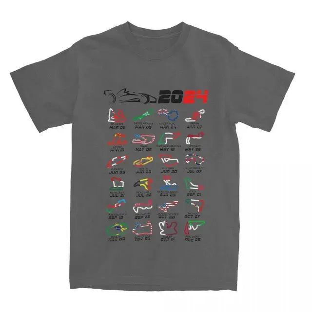 Formula 1 Circuits T Shirt