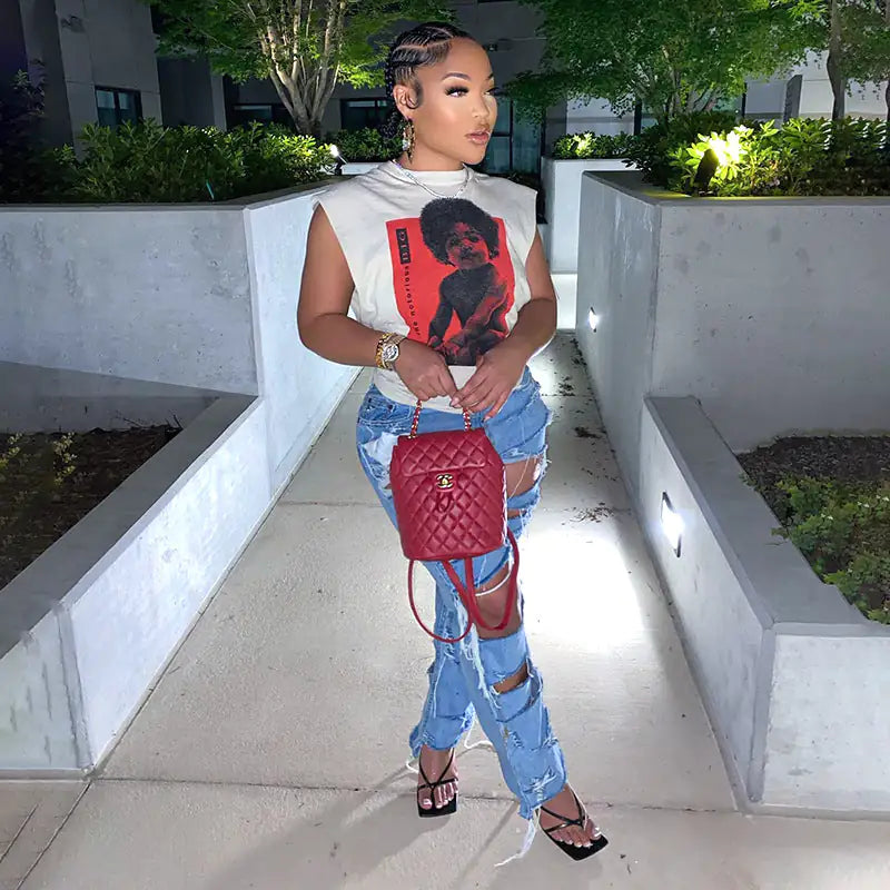 "So Notorious" Sleeveless Tee
