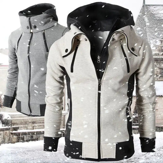 Sporty Double Zippered Jacket