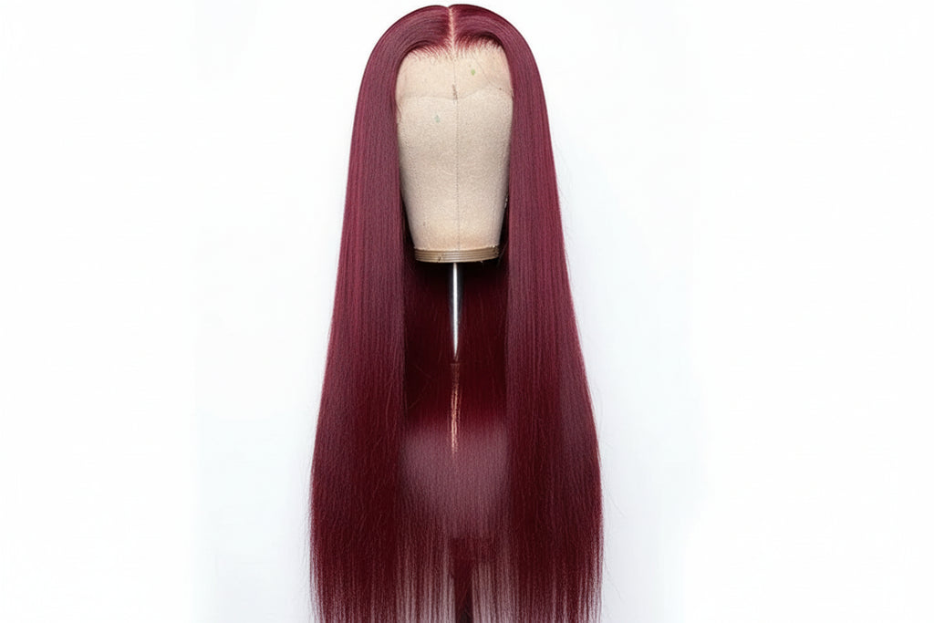 Crimson Anu Goddess Straight Lace Wig