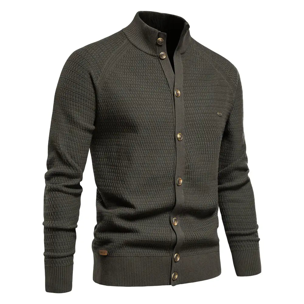 Button Up Men's Cardigan