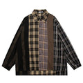Multi Plaid Collared Shirt