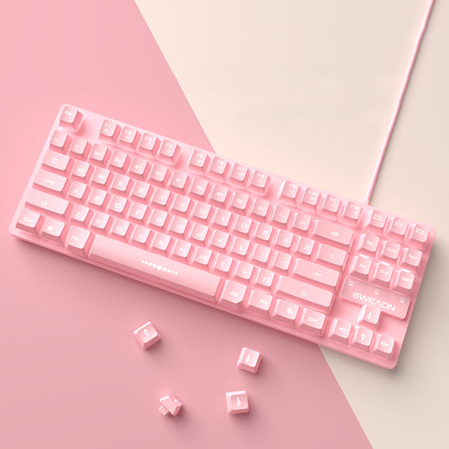 Pink 87 Keyboard set