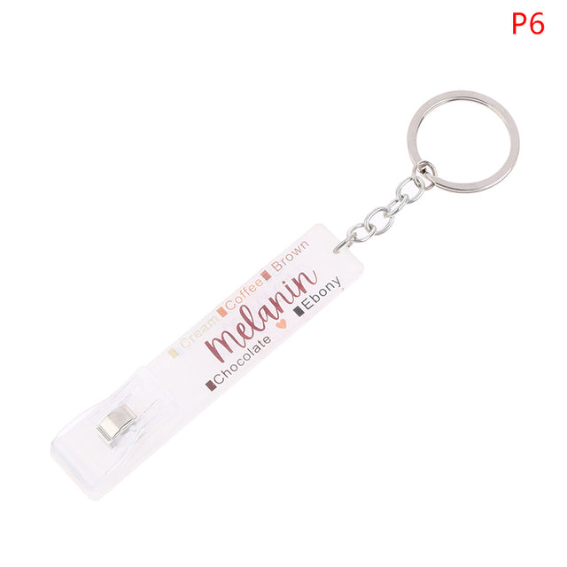 Card Gripper Puller Keychain