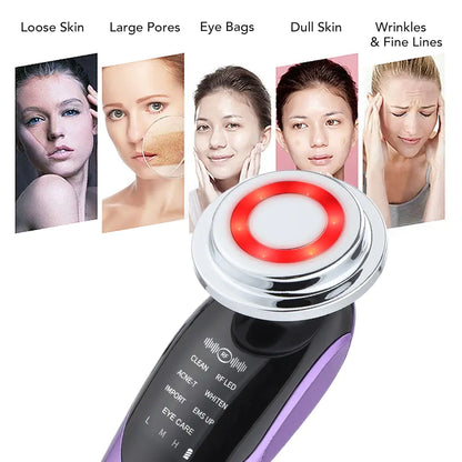 7 in 1 Face Lift Device Facial Massager