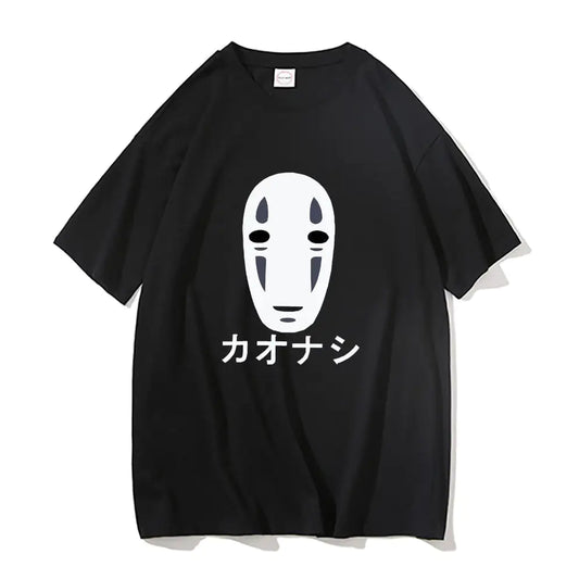 No Face Man Graphic  T Shirt