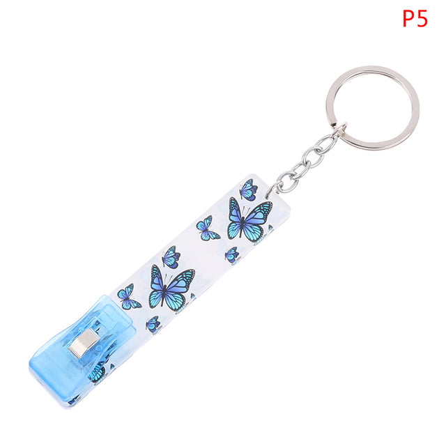 Card Gripper Puller Keychain