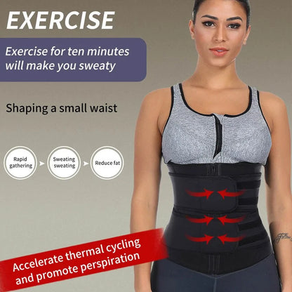 Double Strap Waist Trainer Belt