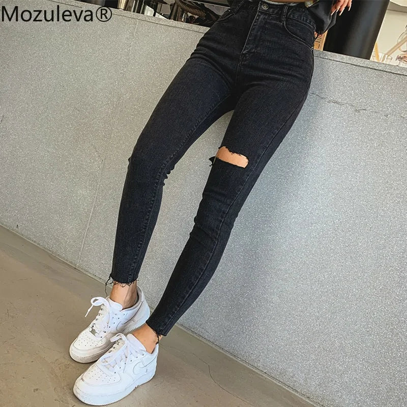 High Waist Skinny Jeans