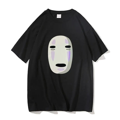 No Face Man Graphic  T Shirt