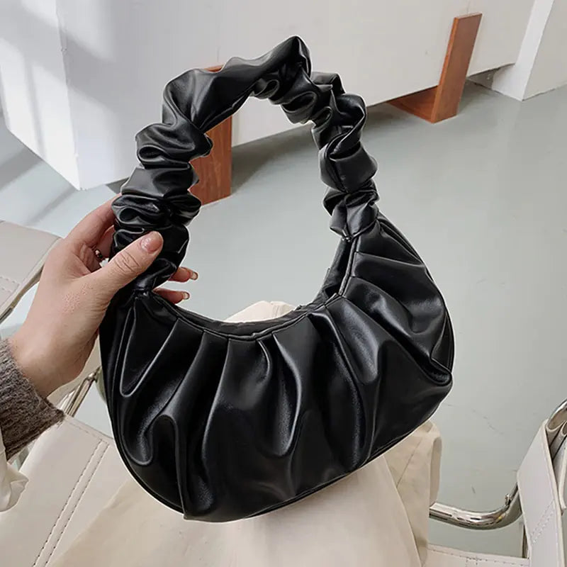 Scrunch Handle Handbag