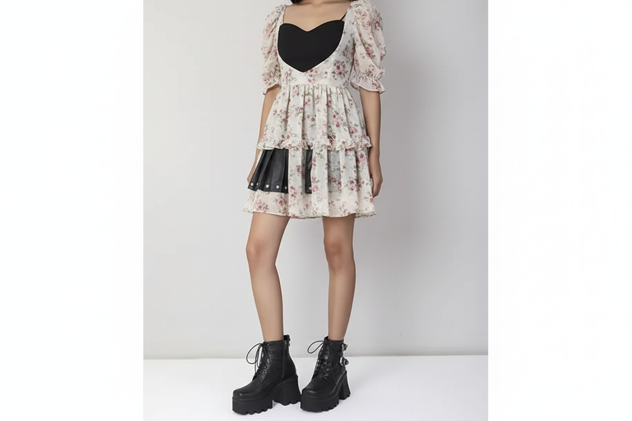 ‘Hey Buck-O’ Chunky Heel