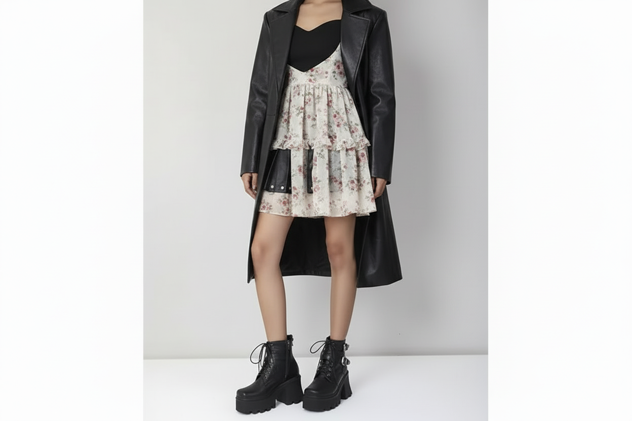 ‘Hey Buck-O’ Chunky Heel