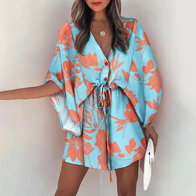 Floral Zen Yoga Robe