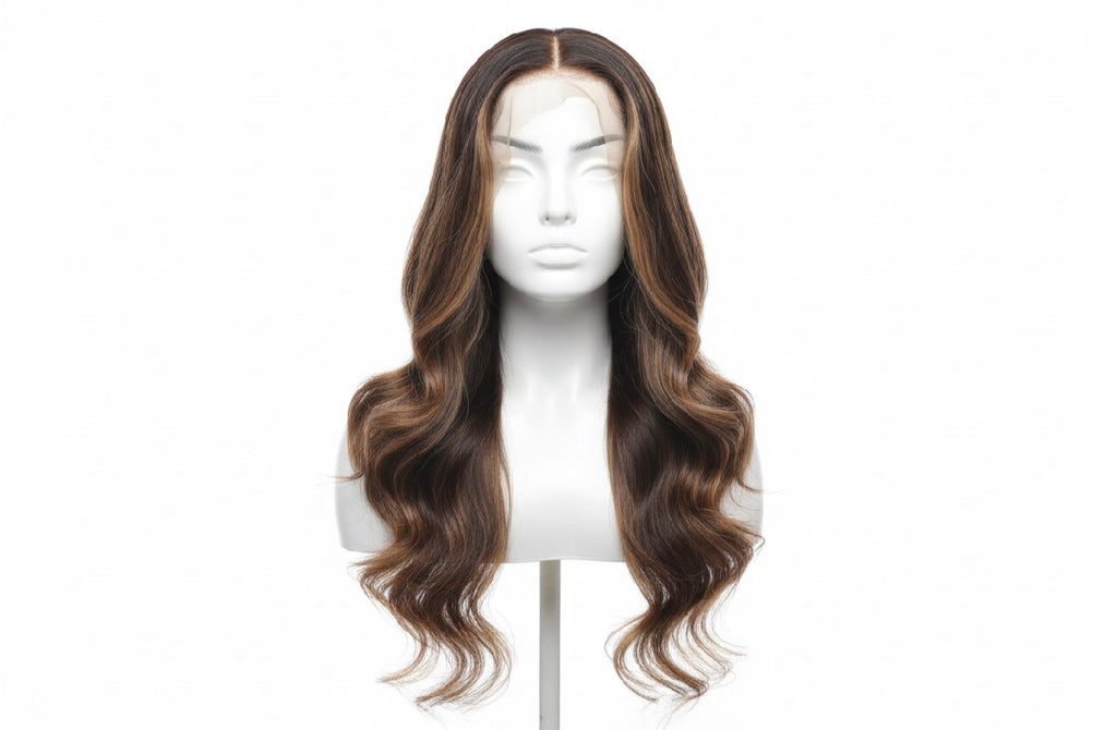 Honey Blonde Goddess Curl HD Lace Wig