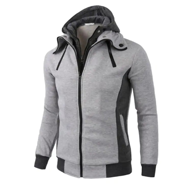 Sporty Double Zippered Jacket