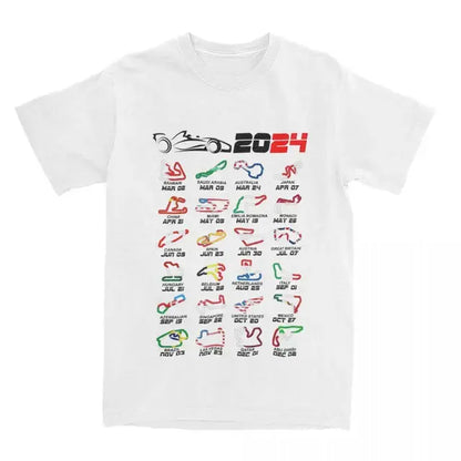 Formula 1 Circuits T Shirt