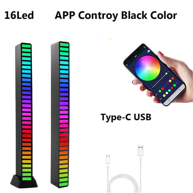 RGB Sound Light Bar Set