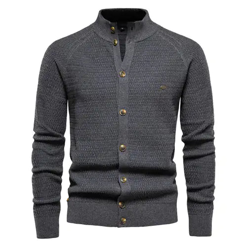 Button Up Men's Cardigan