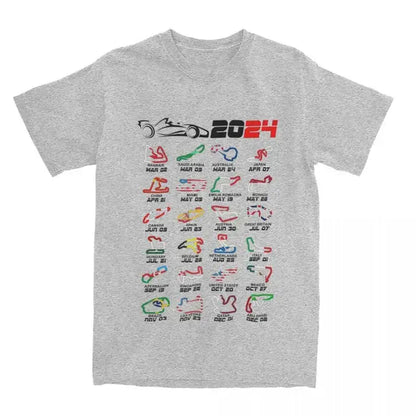 Formula 1 Circuits T Shirt