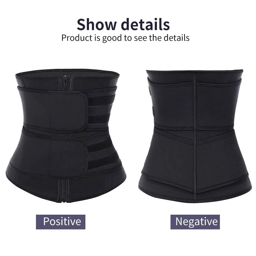 Double Strap Waist Trainer Belt