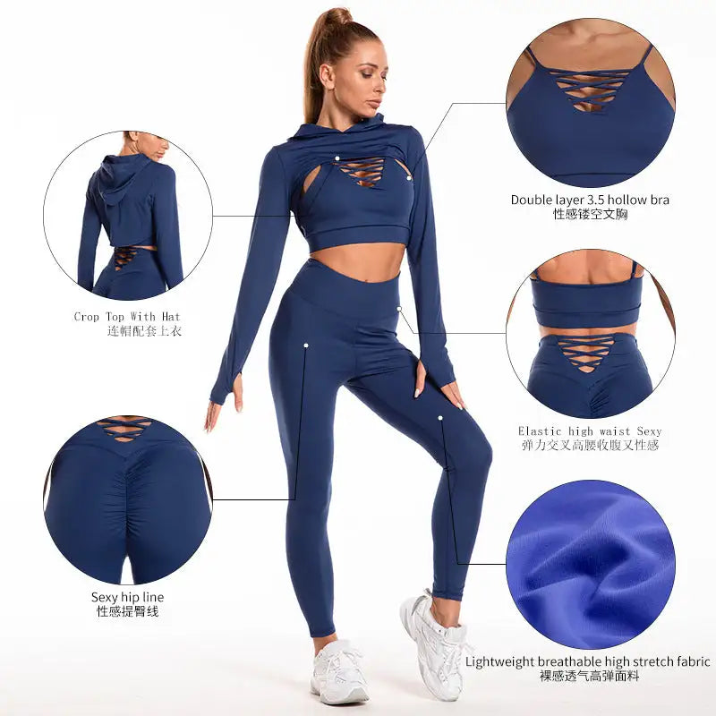 Effortless 3 Piece Yoga Set