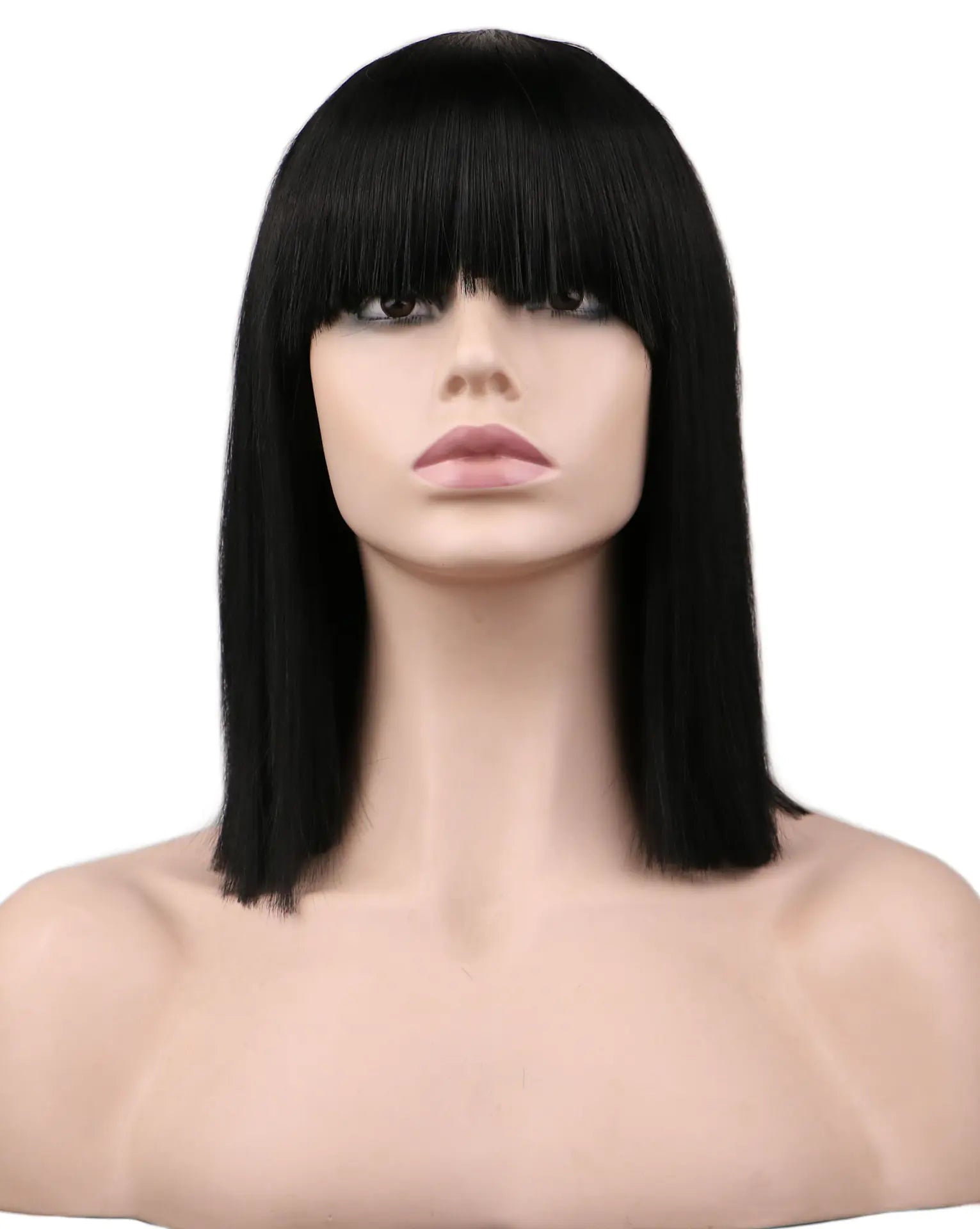 Colorful Anime Wig, Short Straight Cosplay Hair