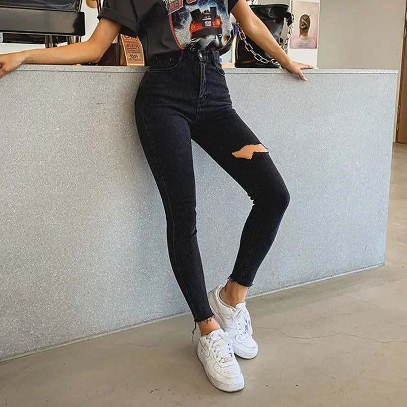 High Waist Skinny Jeans