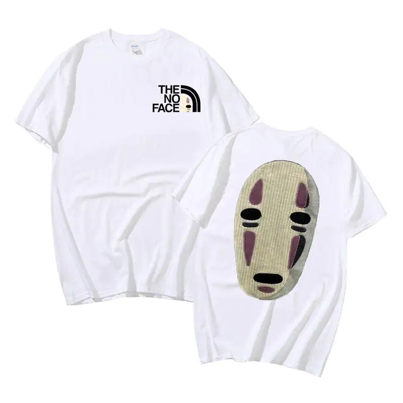 No Face Man Graphic  T Shirt