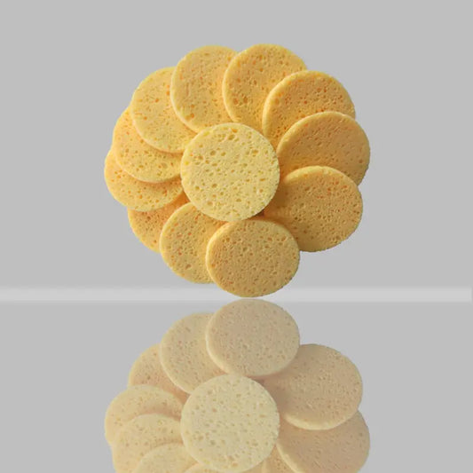 50/20/10pcs Soft Facial Cleaning Sponge Pad Facial Washing Cleaning Compressed Cleanser Sponge Puff Spa Exfoliating Face Care