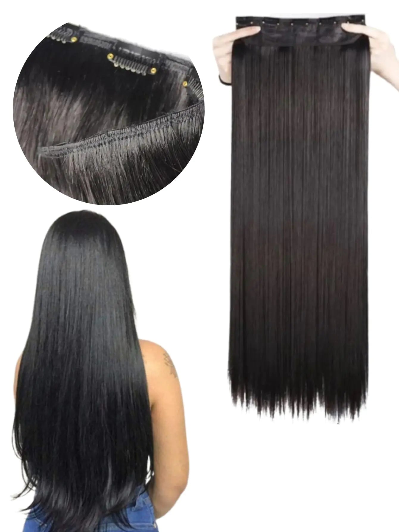 One Piece Clip In Hair Extension