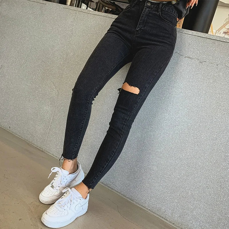 High Waist Skinny Jeans