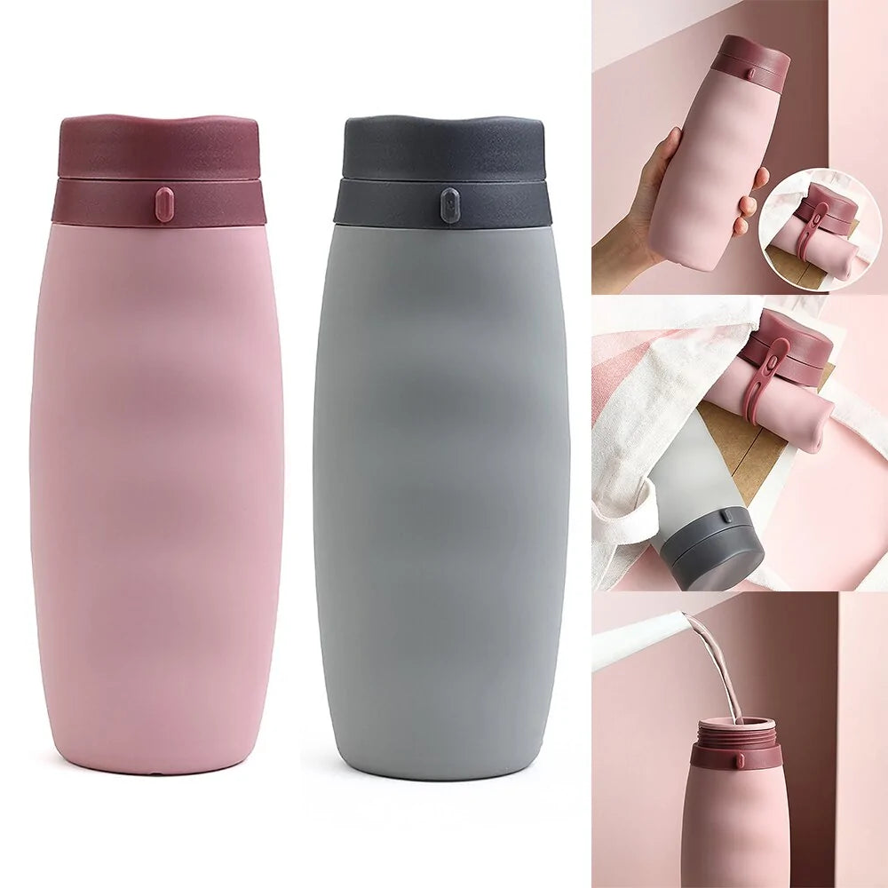 Foldable Silicone Water Bottle