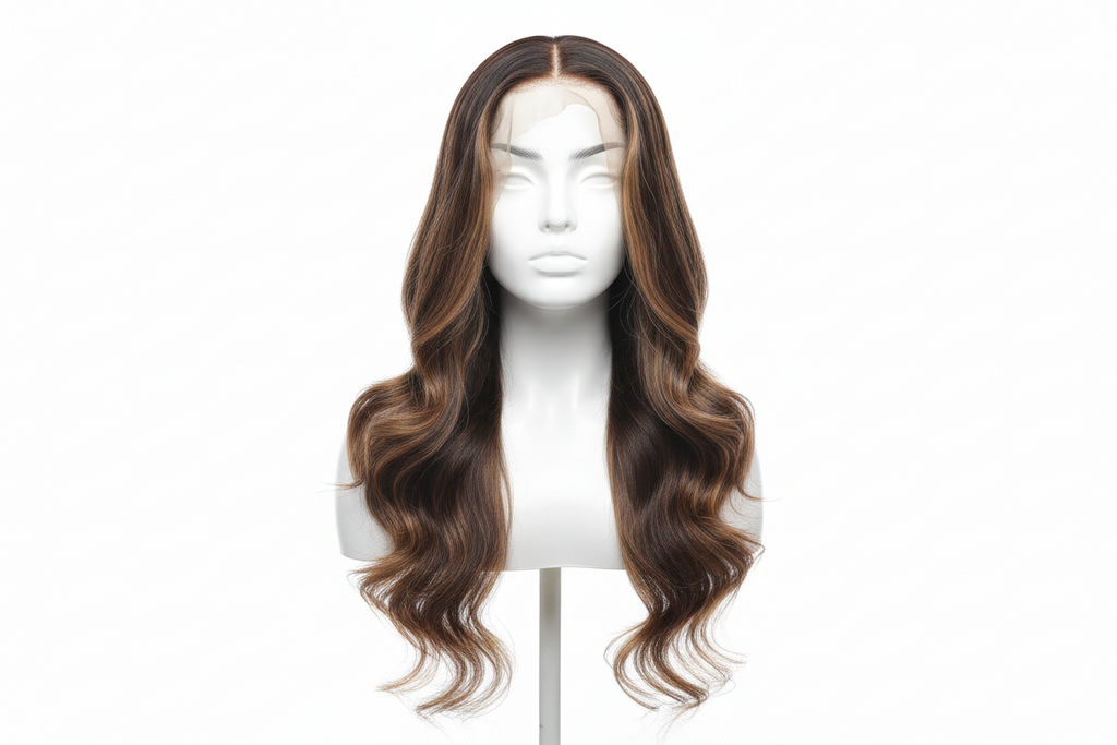 Honey Blonde Goddess Curl HD Lace Wig