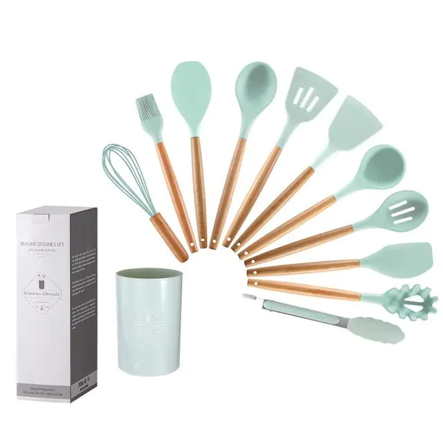 Colorful Non Stick Utensils Set