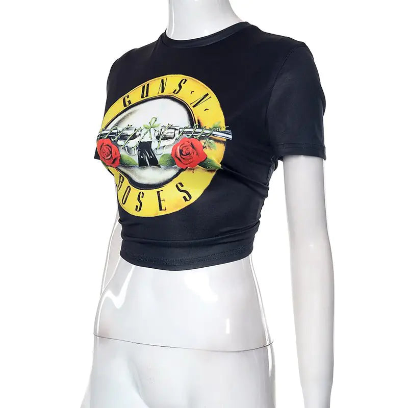 Guns N Roses CropTee