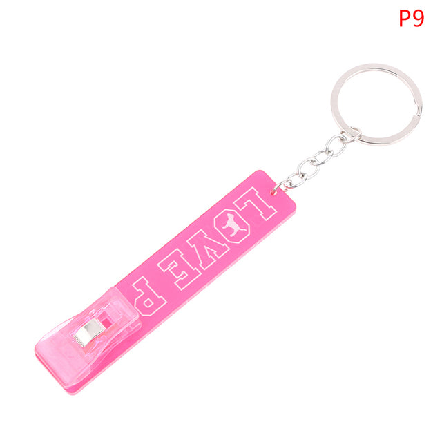 Card Gripper Puller Keychain