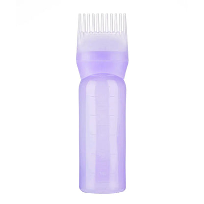 Refillable Bottle Applicator Comb Dispensing Salon Hair Coloring