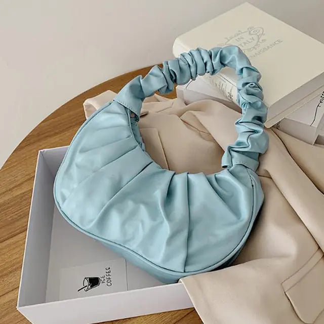 Scrunch Handle Handbag