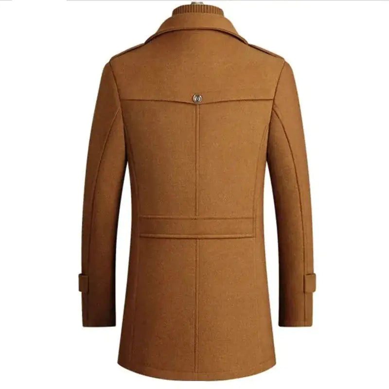 Sweater Collar Peacoat