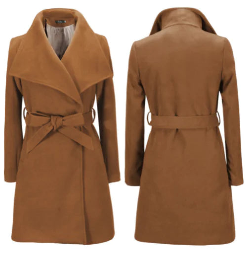 Women's Mid-Length Coats for Cross-Border E-commerce