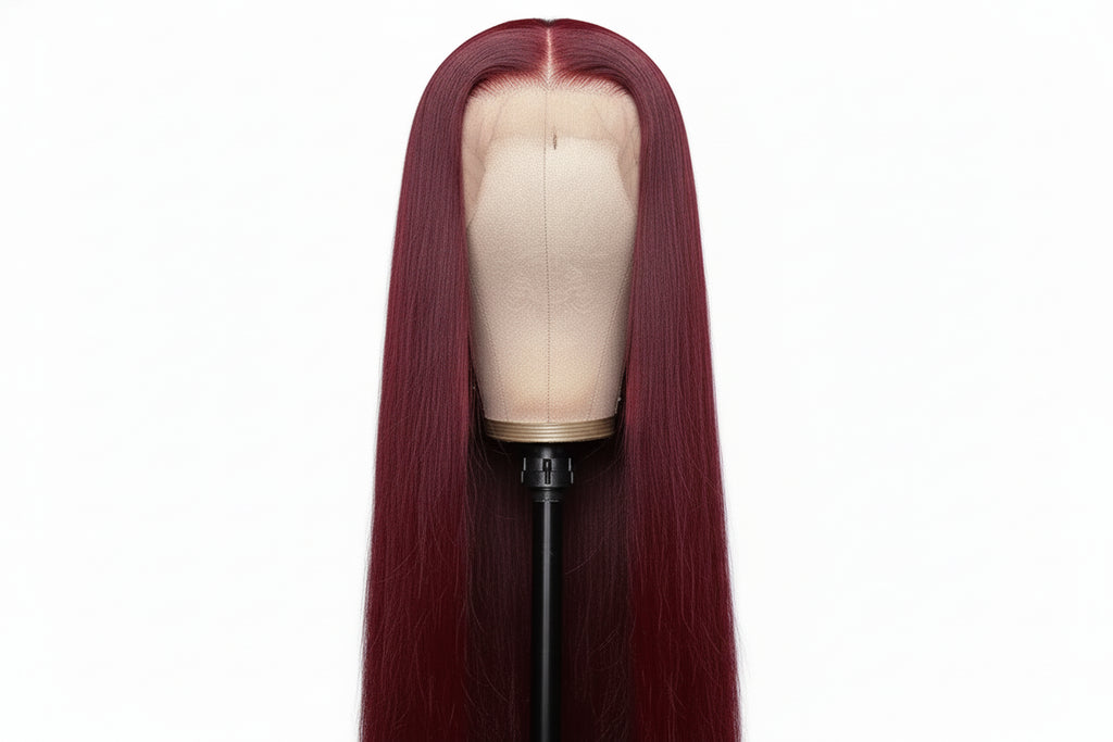 Crimson Anu Goddess Straight Lace Wig