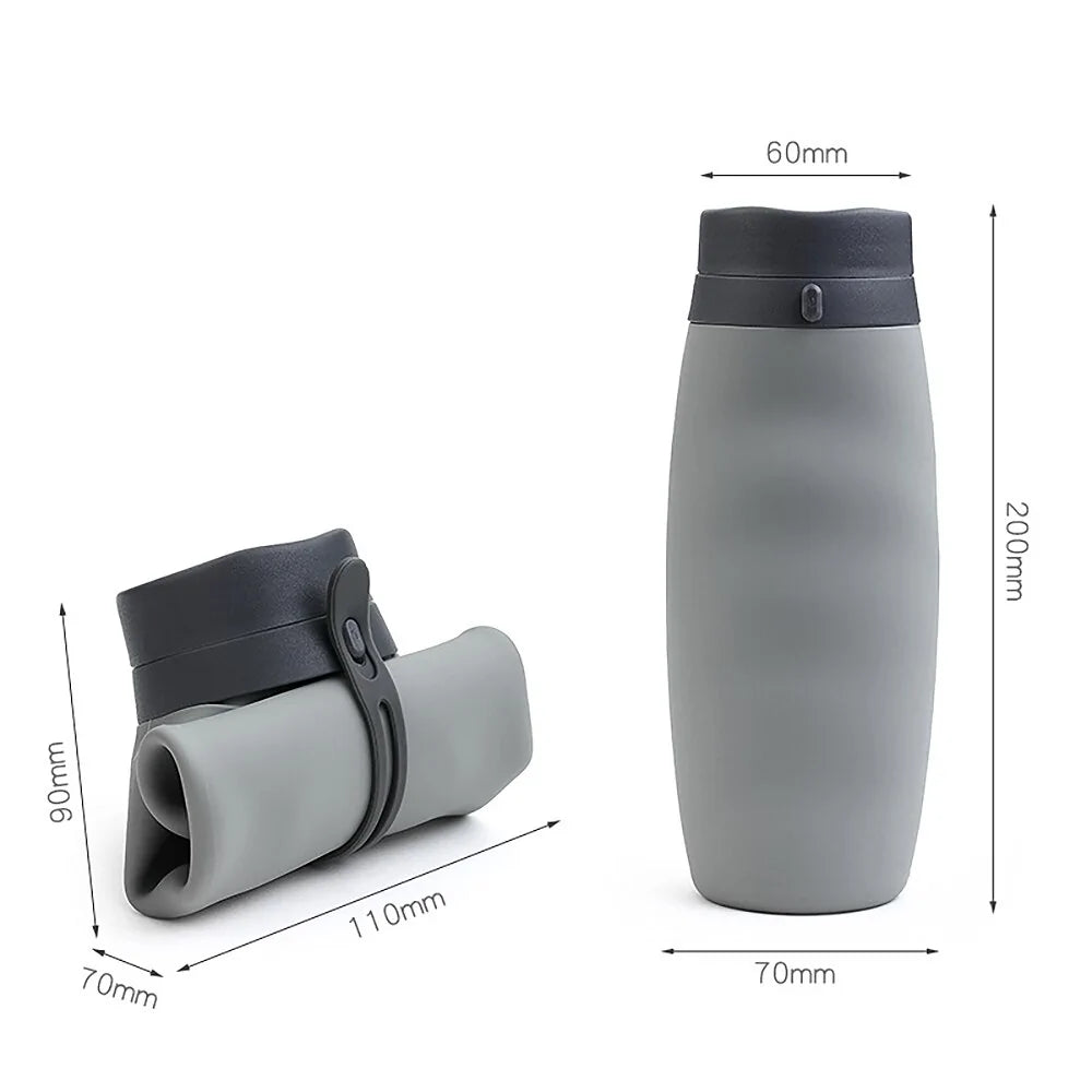 Foldable Silicone Water Bottle