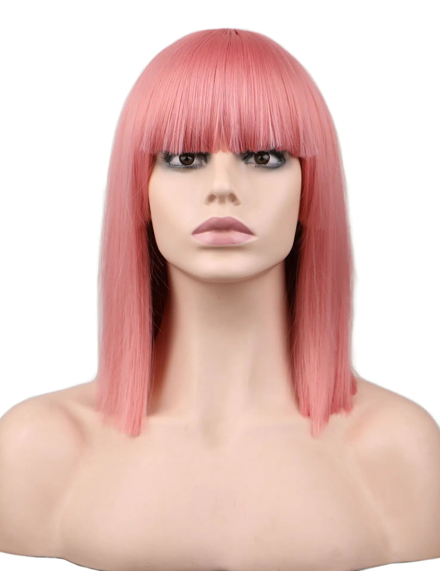 Colorful Anime Wig, Short Straight Cosplay Hair