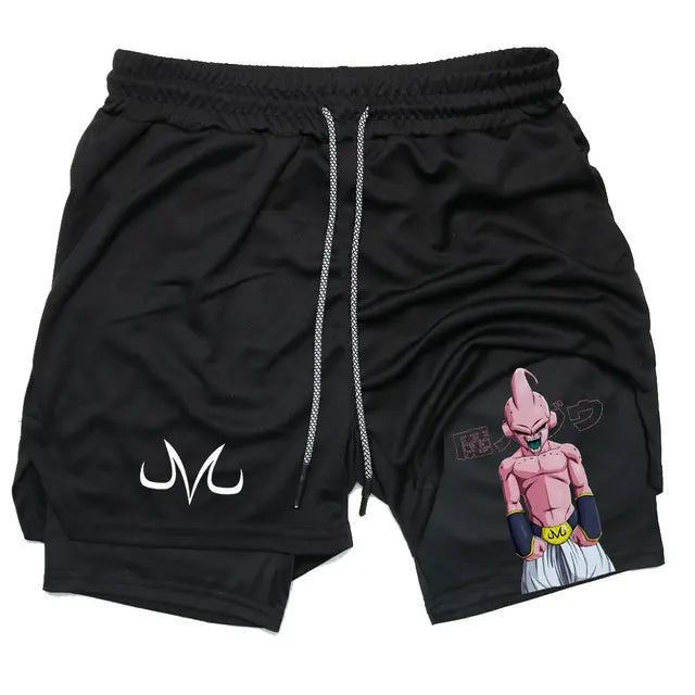 2 in 1 Dragon Ball Z Compression Shorts