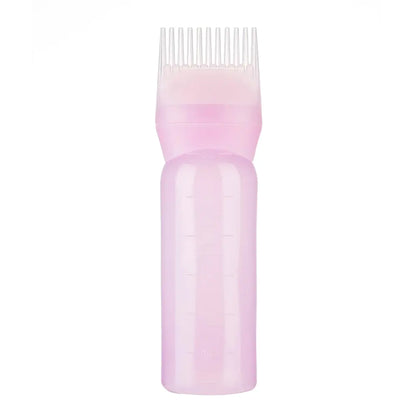 Refillable Bottle Applicator Comb Dispensing Salon Hair Coloring